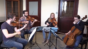 The Doric String Quartet - from the album promo video The Doric String Quartet - from the album promo video