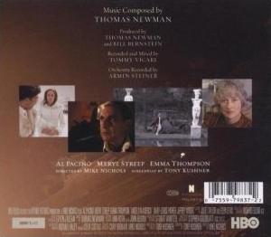 Thomas Newman - Angels in America soundtrack CD back cover Thomas Newman - Angels in America soundtrack CD back cover