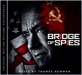Thomas Newman: Bridge of Spies - film score cover: CD Thomas Newman: Bridge of Spies - film score cover: CD