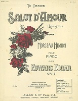 Old edition of the version for Piano Solo, indicating alternative arrangements - click to enlarge Old edition of the version for Piano Solo, indicating alternative arrangements