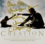 Christopher Young: Creation (signed CD) - click to enlarge Christopher Young: Creation - signed CD
