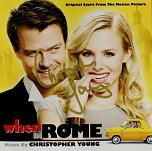 Christopher Young:When in Rome (signed CD) - click to enlarge Christopher Young: When in Rome - signed CD