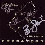 John Debney: Predators (signed CD) - click to enlarge John Debney: Predators - signed CD