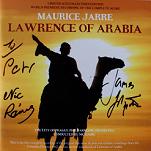 Maurice Jarre: Lawrence of Arabia (signed CD) - click to enlarge Maurice Jarre: Lawrence of Arabia - signed CD