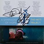 Various Composers - A Symphony of Hope: The Haiti Project (signed CD) - click to enlarge Various Composers - A Symphony of Hope: The Haiti Project - signed CD